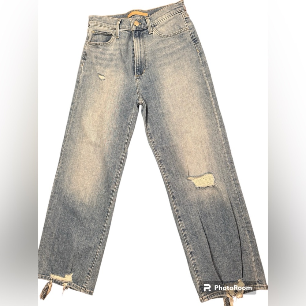 Joe's Jeans Light Blue Distressed Denim